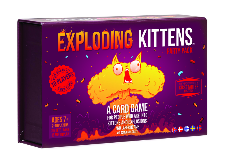 Product Image for Exploding Kittens Party Pack Game (Eng)