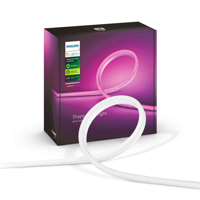 Product Image for Philips Hue White and Color Ambience Lightstrip för utomhusbruk / 2m