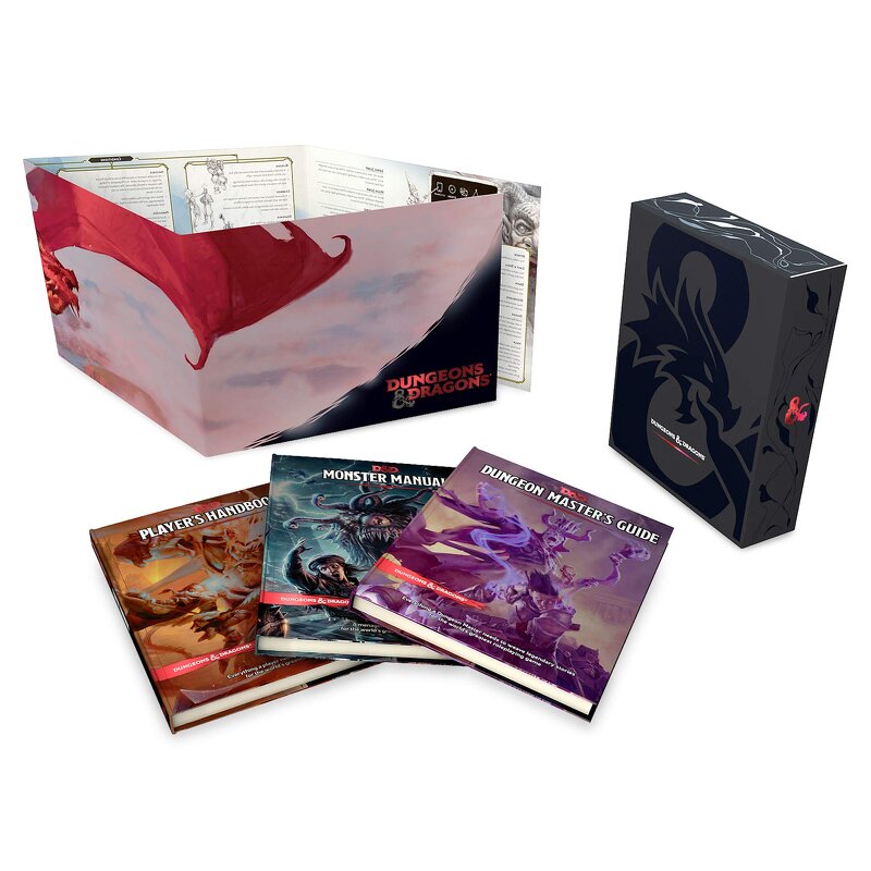 Dungeons & Dragons Core Rulebook Gift Set (5th Edition)