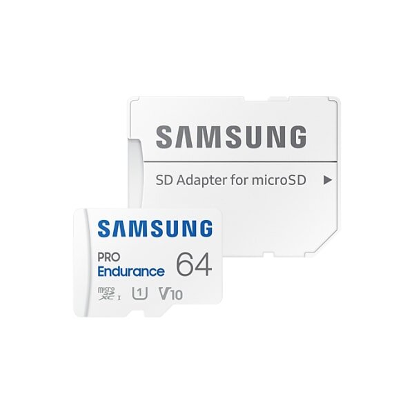 Samsung Pro Endurance microSDXC Class 10 U1 – 64GB