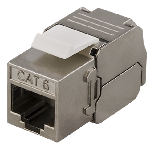 Product Image for Deltaco RJ45 Cat6 FTP Keystone Tool-free