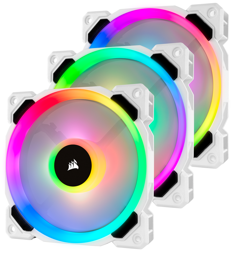 Product Image for Corsair LL120 / iCUE-RGB / PWM / 120mm / 3-pack - Vit