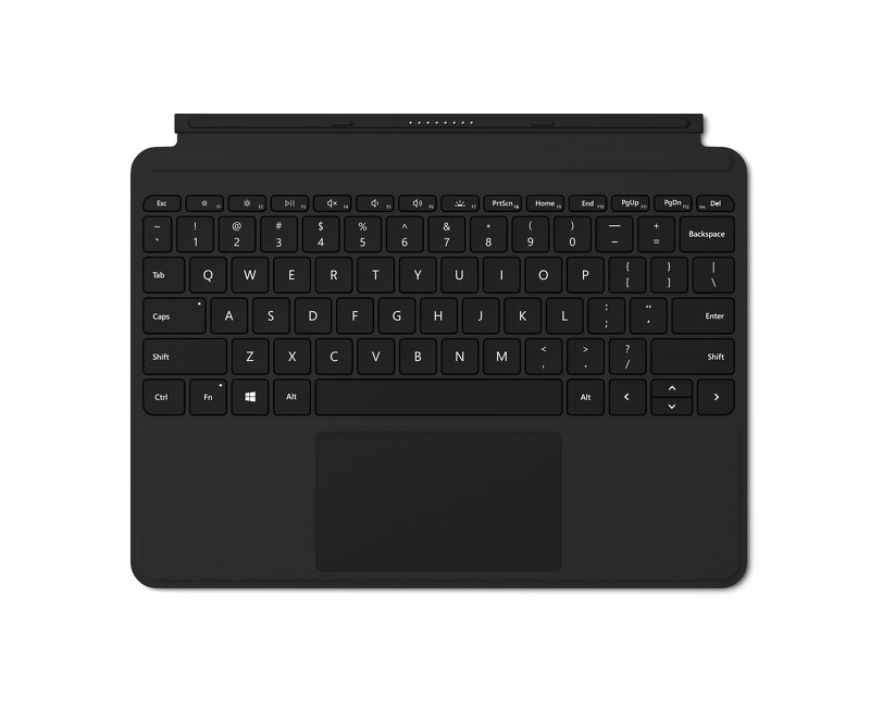 Surface Go Signature Type Cover – Svart (Nordisk Layout)