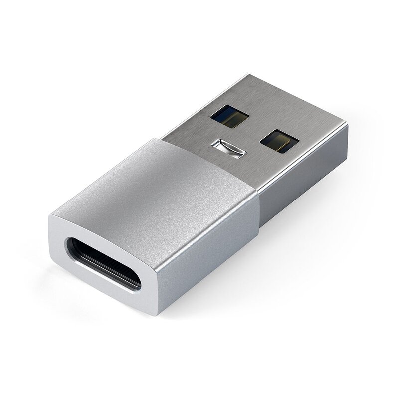 Satechi USB-A till USB-C Adapter – Silver