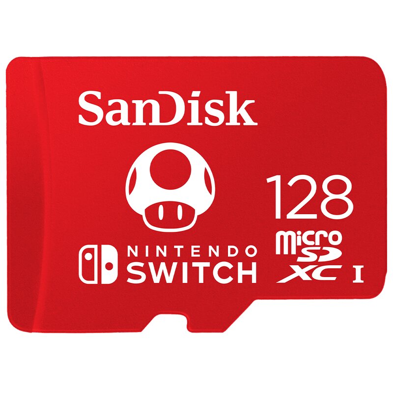 SanDisk Nintendo Switch – 128GB / MicroSDXC / Class 10 / UHS-1 / 100MB/s