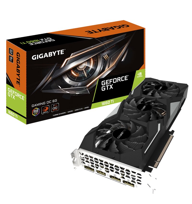 Gigabyte GeForce GTX 1660 Ti Gaming OC 6GB (GV-N166TGAMING OC-6GD)