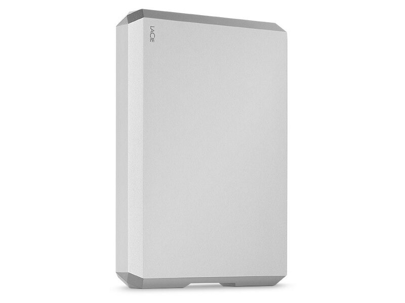 LaCie Mobile Drive 5TB USB-C/USB 3.0 - Silver