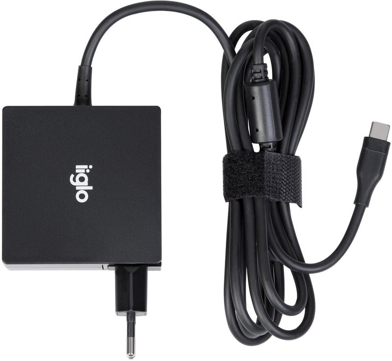 iiglo Universal Charger USB C Bärbar dator Laptop iiglo Universal Charger USB C Bärbar dator Laptop