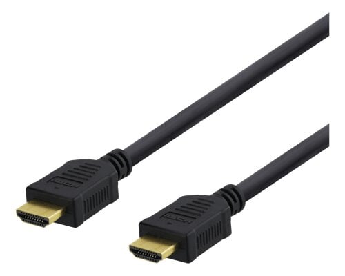 Deltaco High-Speed HDMI-kabel / 5m – Svart
