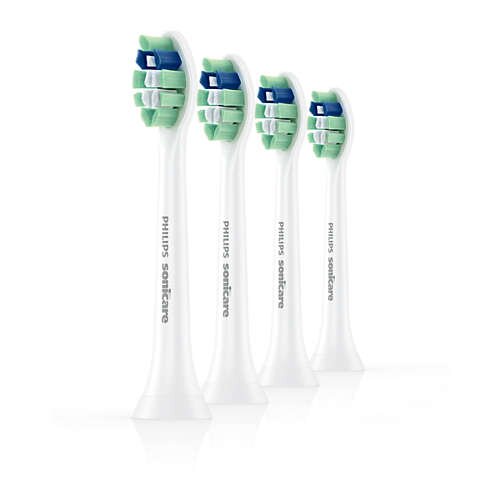 Philips Sonicare tandborsthuvud för plackkontroll HX9024/10 4-pack – Vit