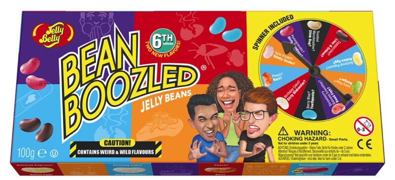 Läs mer om Bean Boozled Spinner Gift Box - 6th Edition