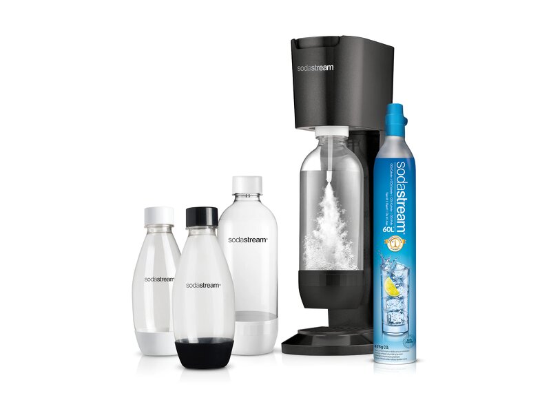 Sodastream Kolsyremaskin Genesis Megapack Svart (inkl. kolsyrepatron)