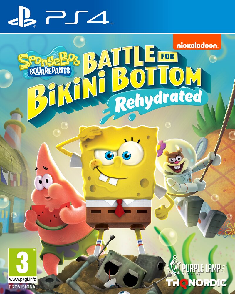 Spongebob SquarePants: Battle for Bikini Bottom – Rehydrated (PS4)