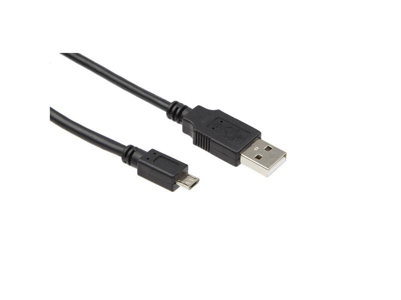 iiglo USB A till USB Micro-B 2.0 kabel 2m – Svart