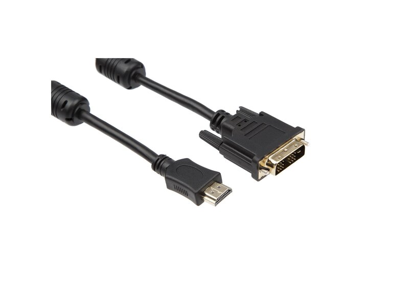 iiglo HDMI till DVI-kabel / 2m – Svart