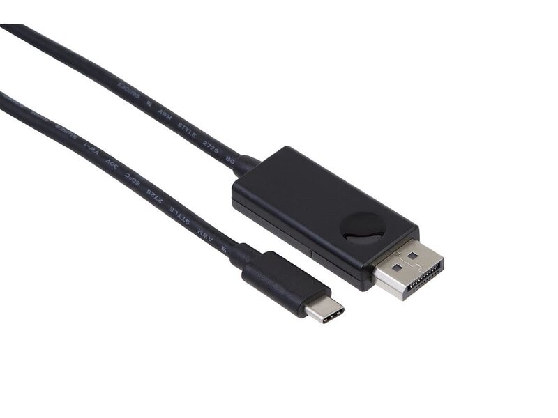 iiglo USB-C till DisplayPort-kabel 2m – Svart