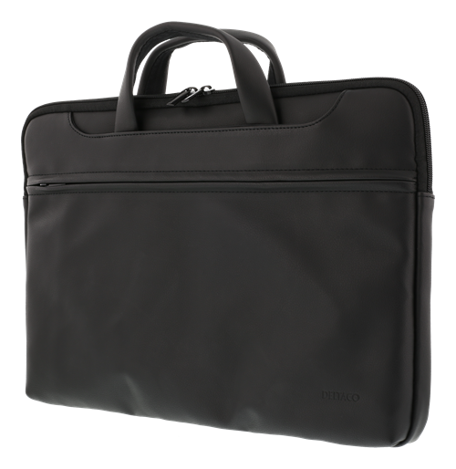Product Image for Deltaco Laptopväska Slim Konstläder 15,6" - Svart