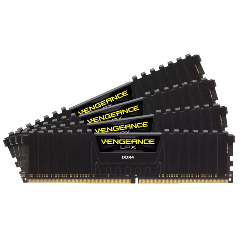 Corsair Vengeance LPX Black 32GB (4x8GB) / Ryzen / 2933MHz / DDR4 / CL16 / CMK32GX4M4Z2933C16