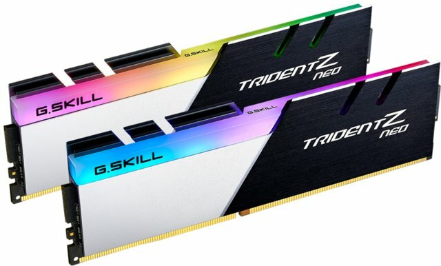 G.SKill Trident Z Neo RGB 16GB (2x8GB) / 3600MHz / DDR4 / CL16 / F4-3600C16D-16GTZNC