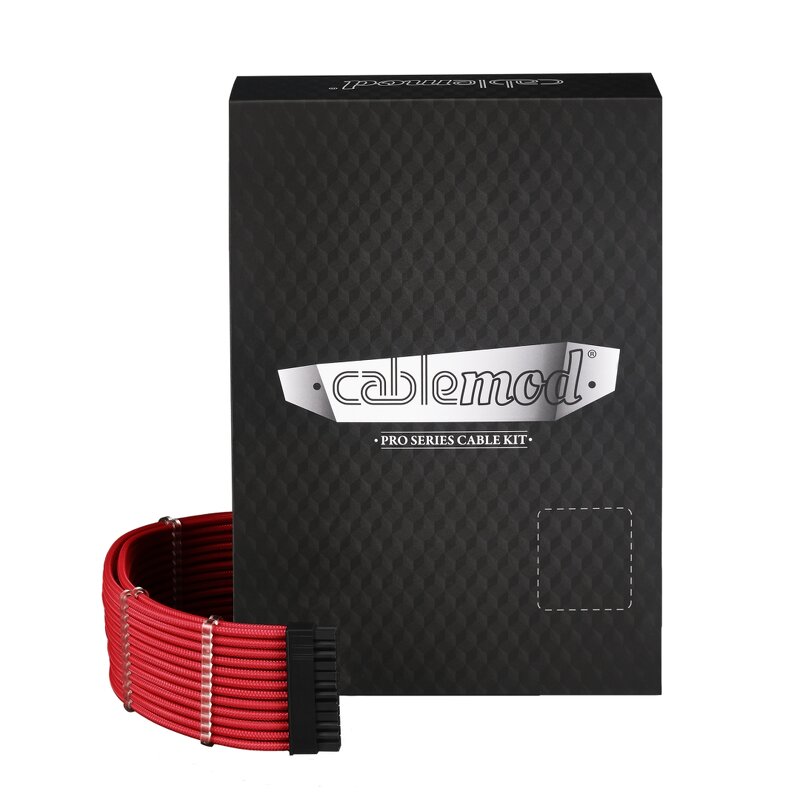 CableMod PRO ModMesh C-Series RMi RMx Cable Kit - red