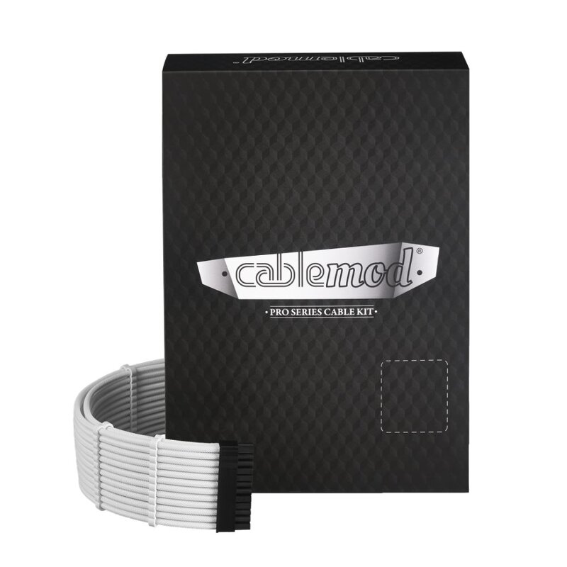 CableMod PRO ModMesh C-Series RMi RMx Cable Kit – white