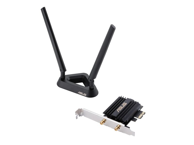 ASUS PCE-AX58BT – Dual-band Wireless AX3000 PCI-E-adapter / 3000 Mbps