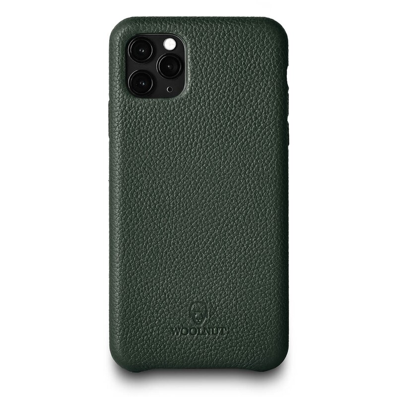 iPhone 11 Pro Max / Woolnut / Läderskal – Grön