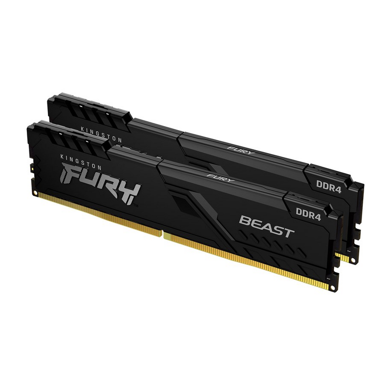 Product Image for Kingston Fury Beast 32GB (2x16GB) / 3200MHz / DDR4 / CL16 / KF432C16BB1K2/32