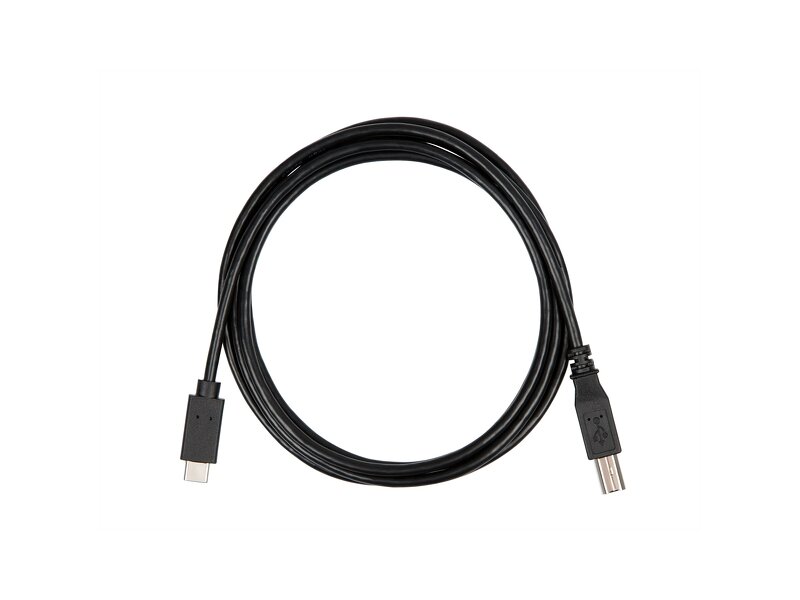 iiglo USB-C till USB-B kabel 2m – Svart