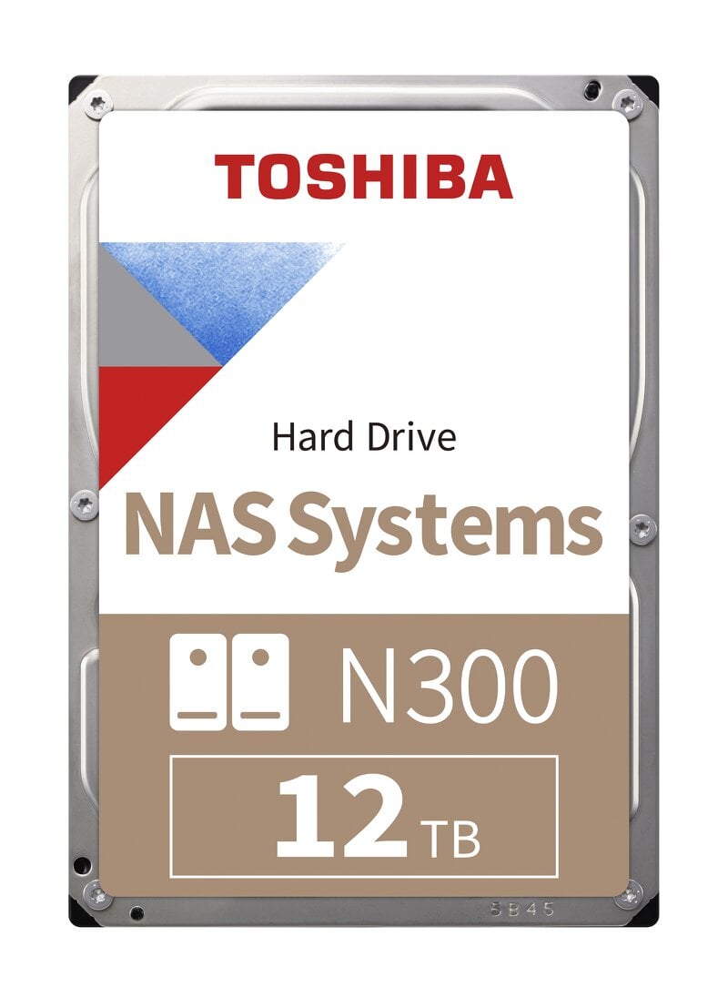 Toshiba N300 12TB (NAS / 7200rpm / 256MB Cache / HDWG21CUZSVA)