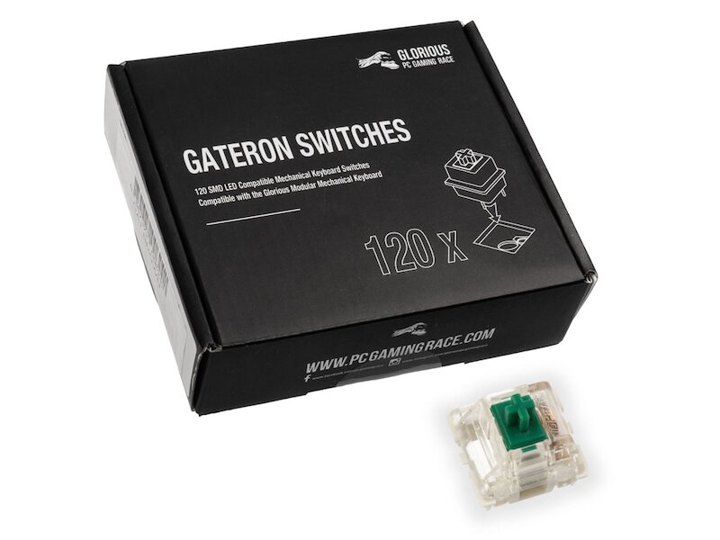 Glorious Gateron Green Switches (120 pcs)