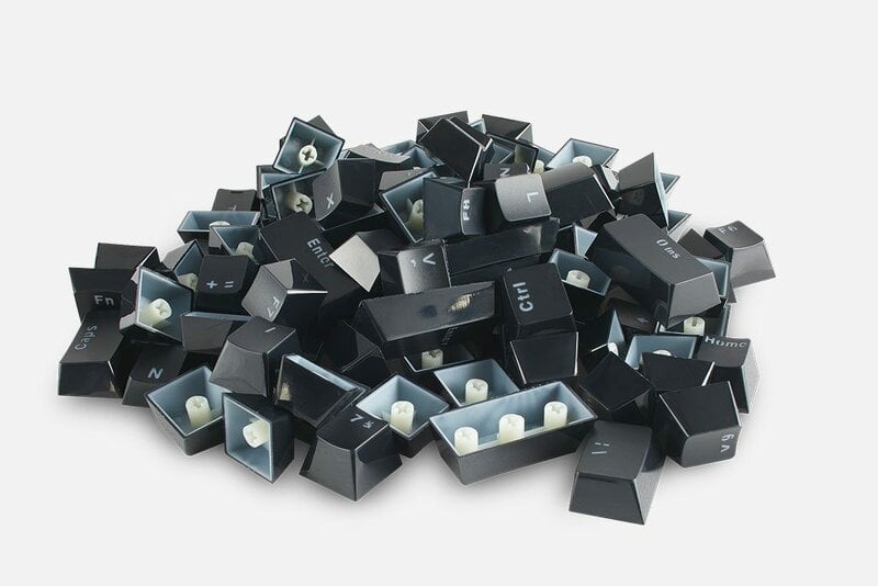 Glorious ABS Keycaps NOR-Layout (105st) – Black