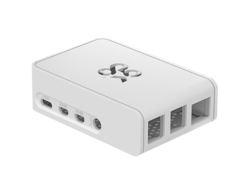 Okdo Raspberry Pi 4 2-piece Slide Case – White