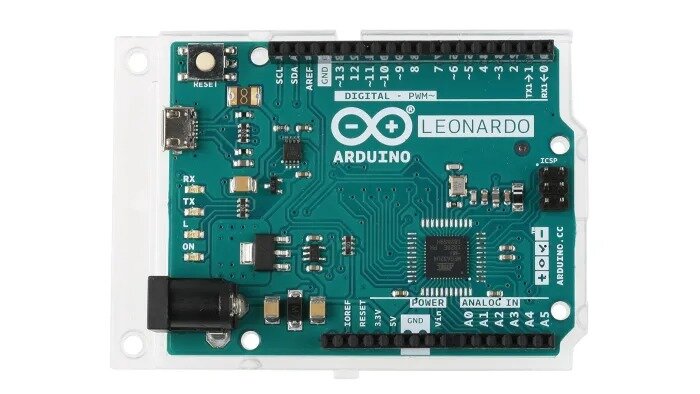 Arduino Leonardo with headers A000057