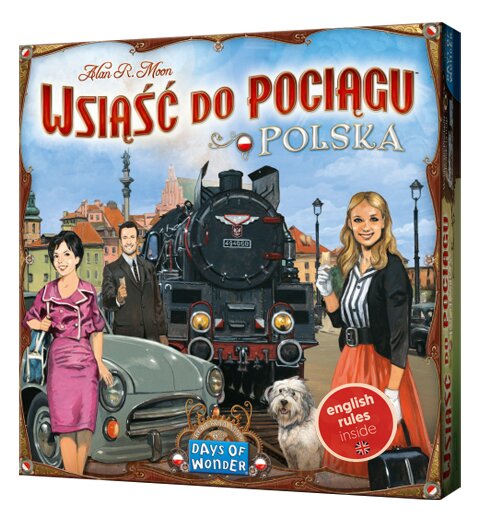 Ticket To Ride Map Collection No 6.5 – Polska Expansion Limited Edition (Eng)