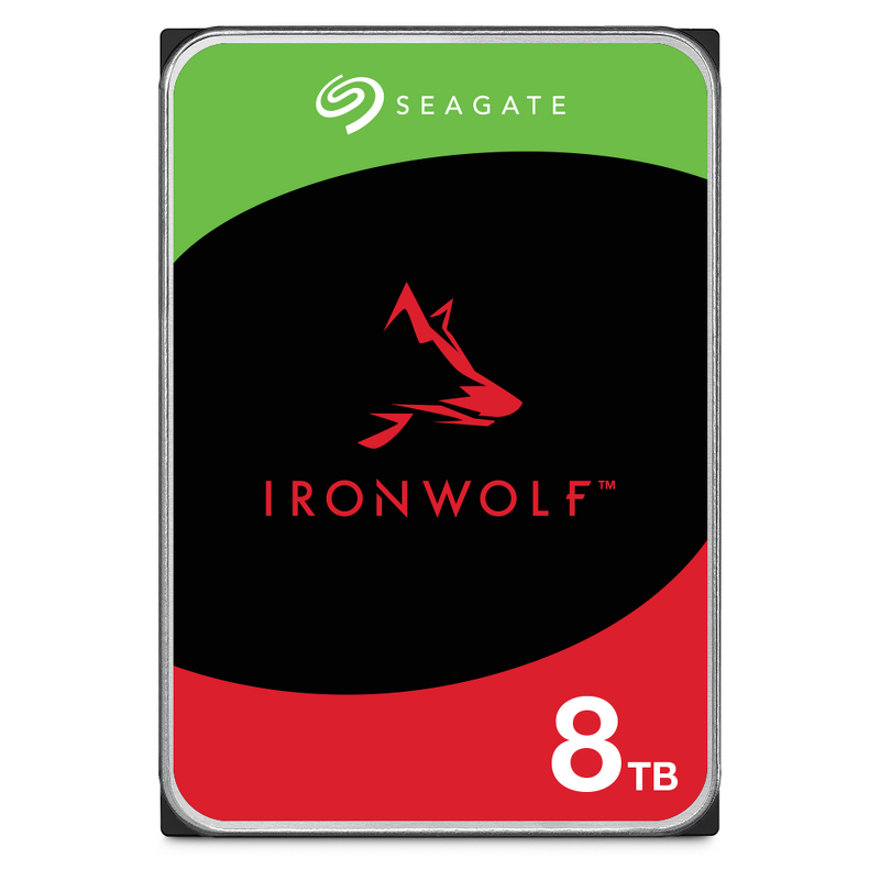 Product Image for Seagate IronWolf 8TB / 256MB / 7200 RPM / ST8000VN004