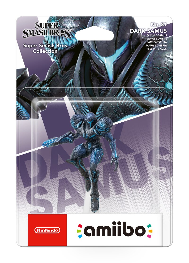 Amiibo Dark Samus (Super Smash Bros. Collection No 81)