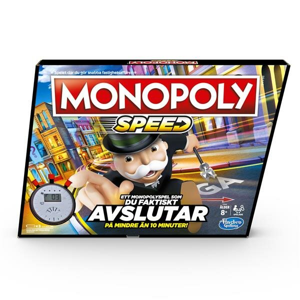 Hasbro Gaming Monopoly Speed (Sv)