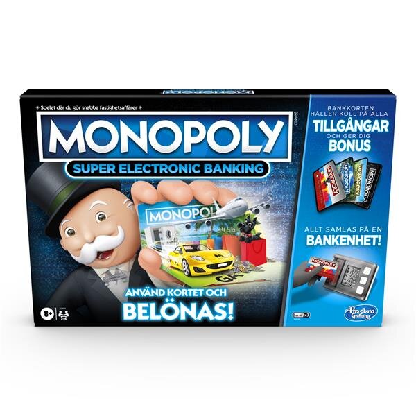 Hasbro Gaming Monopoly Super Electronic Banking (Sv)
