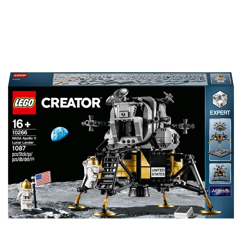 LEGO Creator Expert NASA Apollo 11 Lunar Lander 10266