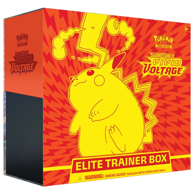 Pokemon Sword & Shield 4: Vivid Voltage Elite Trainer Box