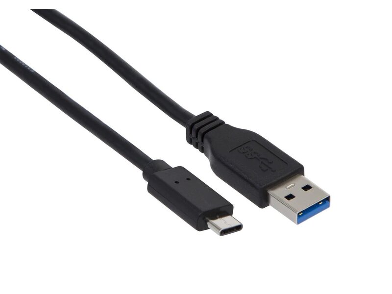 iiglo USB-C till USB A kabel 0.5m – Svart