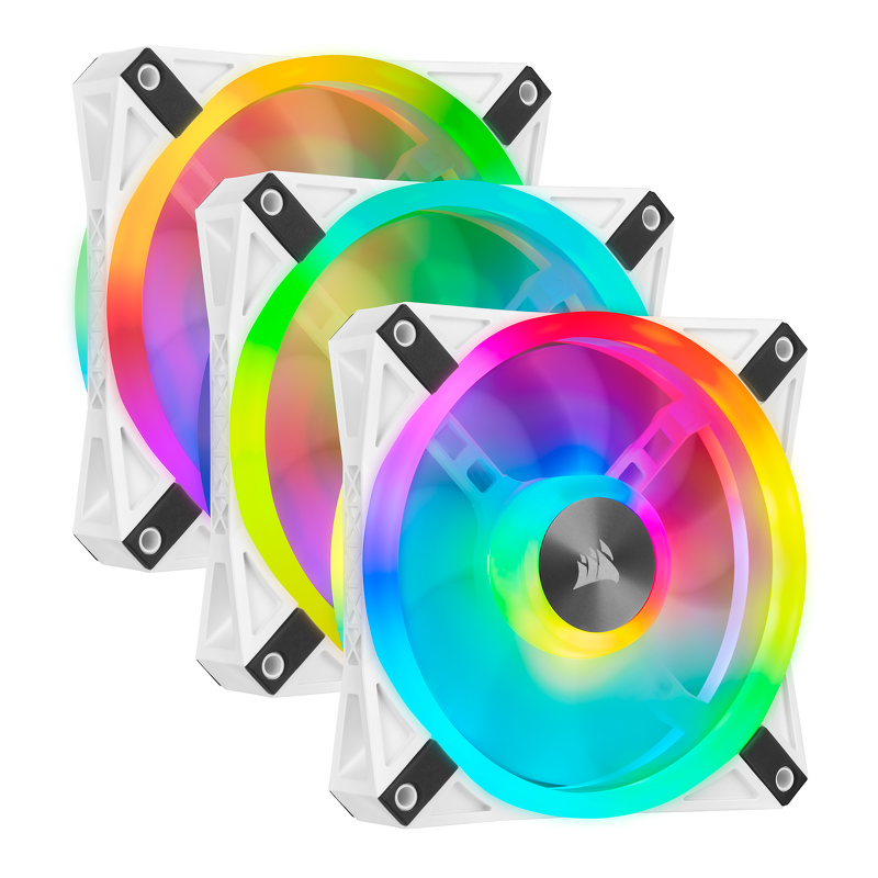 Product Image for Corsair QL120 / iCUE-RGB / PWM / 120mm / 3-pack - Vit