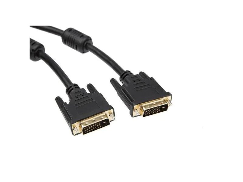 iiglo DVI-D Dual Link-kabel 1m – Svart