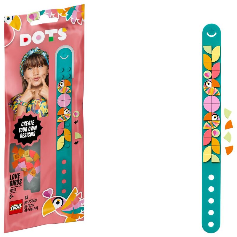 LEGO DOTs Armband med papegojor 41912