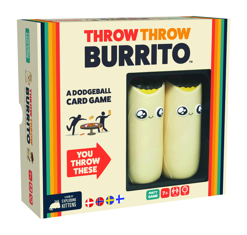 Product Image for Throw Throw Burrito A Dodgeball Card Game (Nordic)