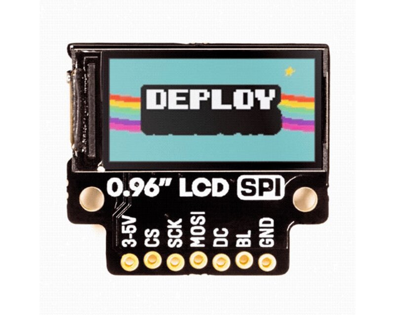 Pimorini – 0.96 SPI Color LCD (160×80) Breakout