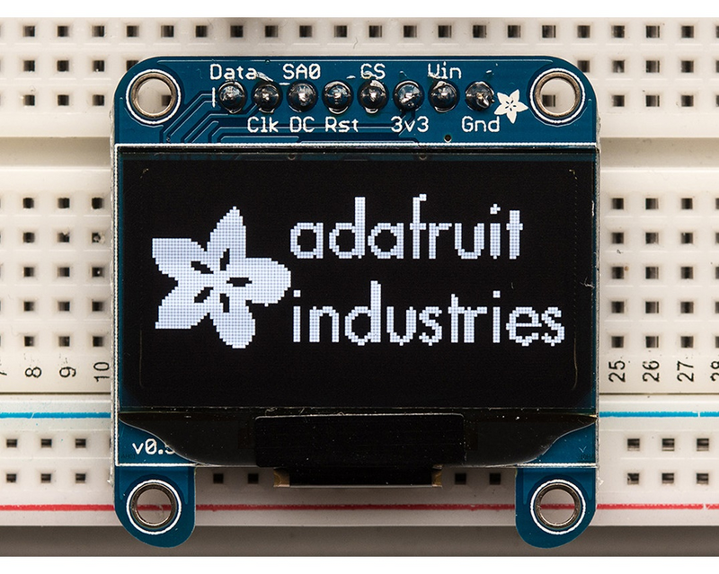 Product Image for Adafruit Monochrome 1.3 128x64 OLED graphic display