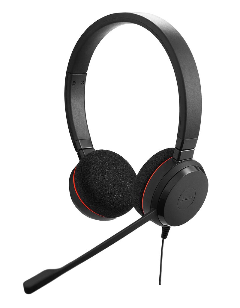 Jabra Evolve 20 UC stereo – Headset – på örat – Kabelansluten – USB