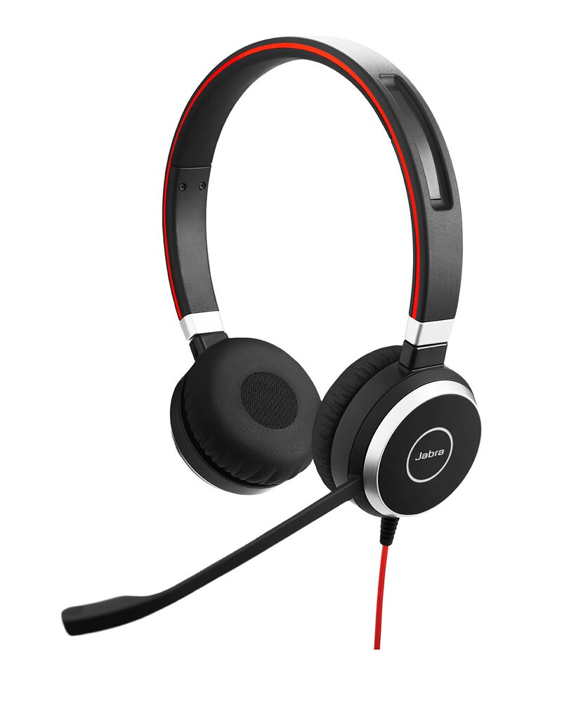Jabra Evolve 40 UC stereo - Headset - på örat - Kabelansluten - USB